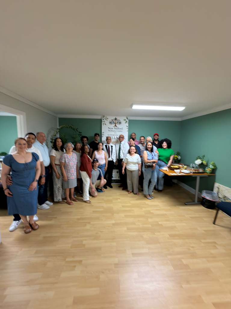 New Milford Community Wellness Center team and community-facing center materials